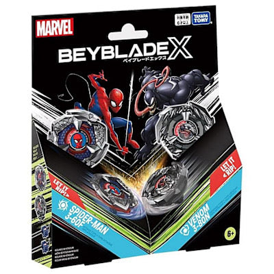 BEYBLADE X 戰鬥陀螺 BXG-30 蜘蛛人 / 猛毒