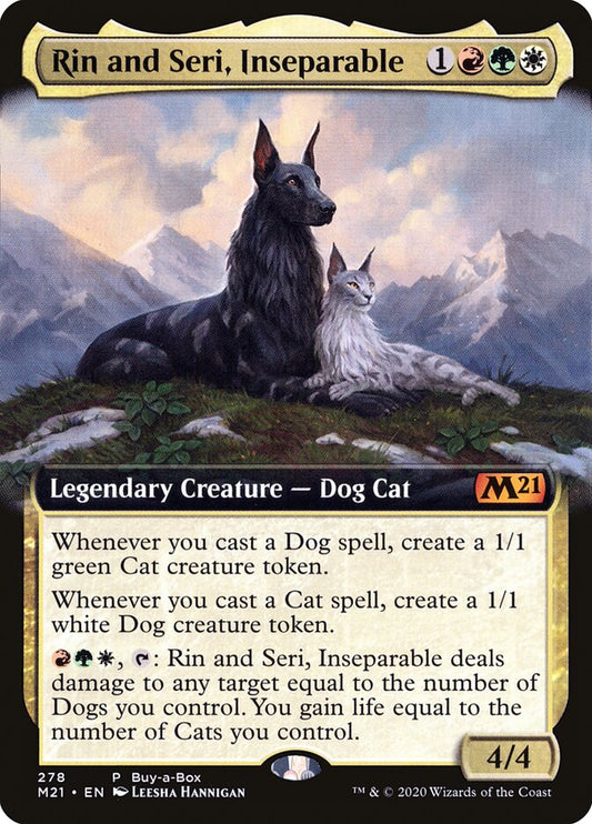 EN | Rin and Seri, Inseparable| Foil| M21-278