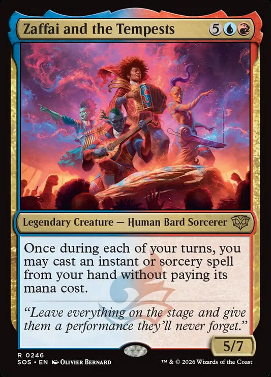SOS-246 Zaffai and the Tempests -EN- R (Foil)