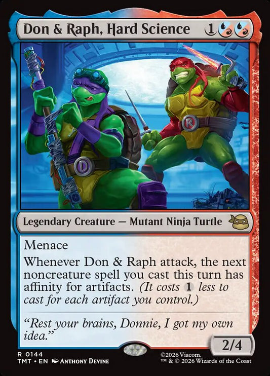 TMT-0144 | Don & Raph, Hard Science | EN  | - | Foil