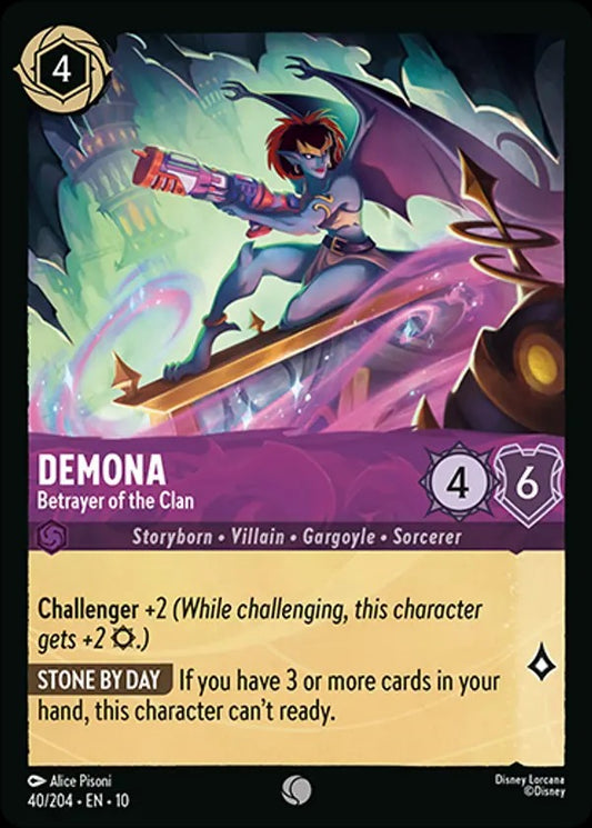 Set 10-040 | Demona - Betrayer of the Clan | Common