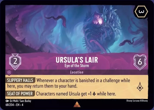 Set 4-068 | Ursula's Lair - Eye of the Storm | Rare