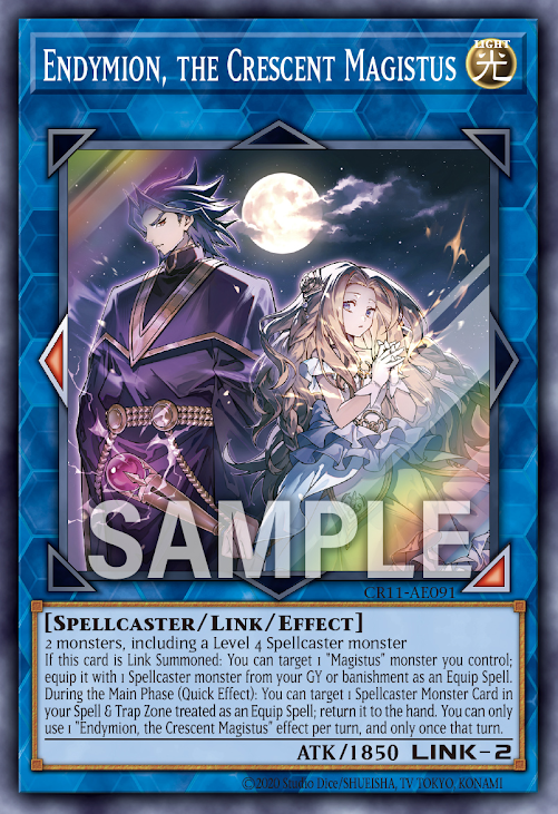 CR11-AE091 | Endymion, the Crescent Magistus(聖月的魔導士 安迪米翁) | SR