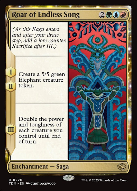 TDM-0220 | Roar of Endless Song | EN  | - | Non-Foil