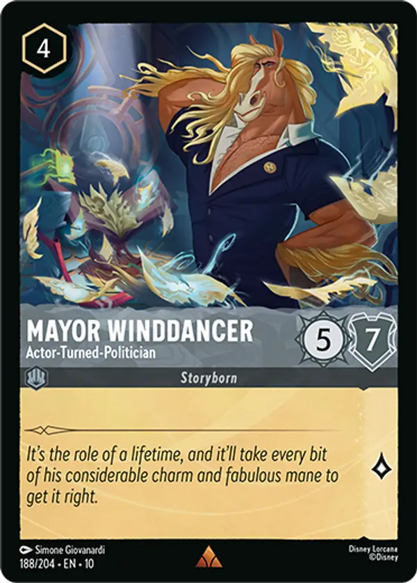 Set 10-188 | Mayor Winddancer - Actor-Turned-Politician | Rare