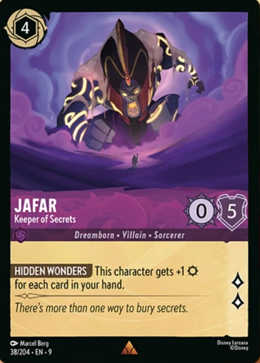 Set 9-038 | Jafar - Keeper of Secrets | Rare