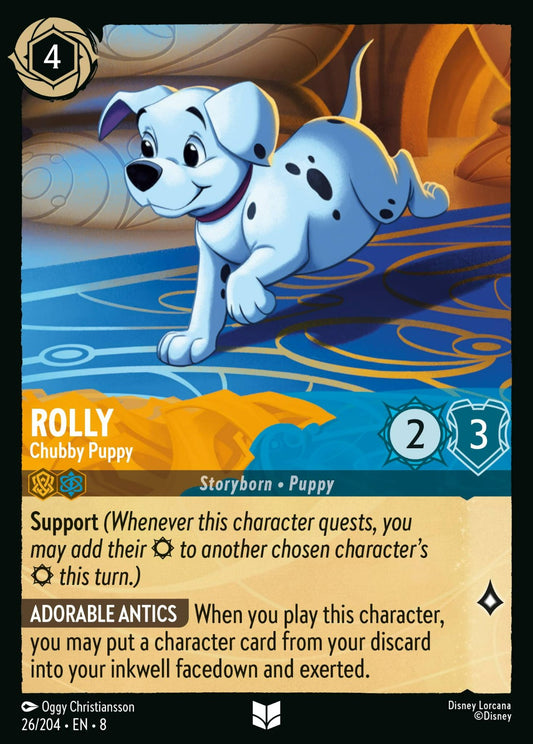 Set 8-026 | Rolly - Chubby Puppy | Uncommon