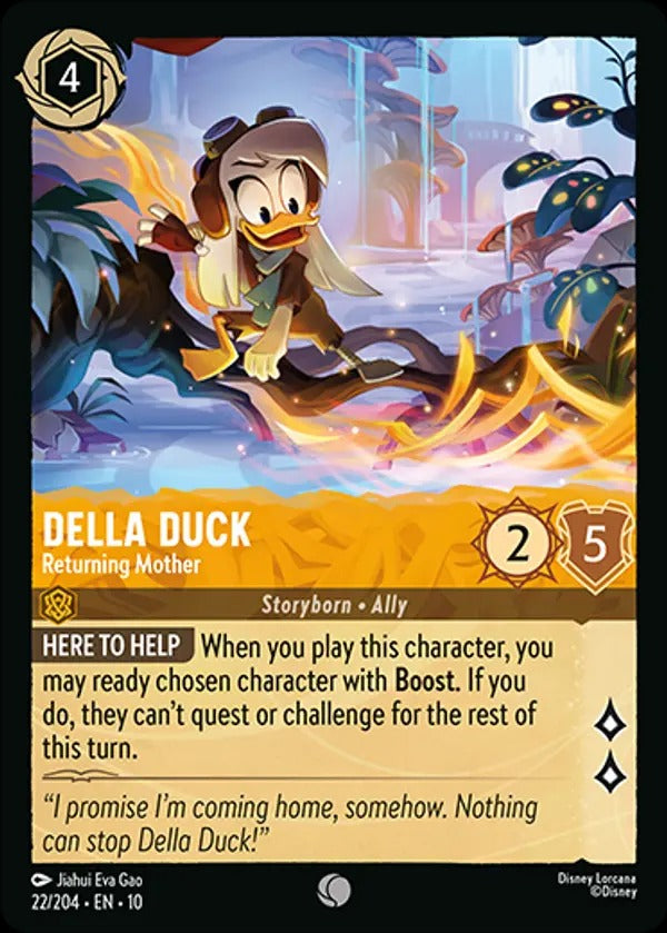 Set 10-022 | Della Duck - Returning Mother | Common
