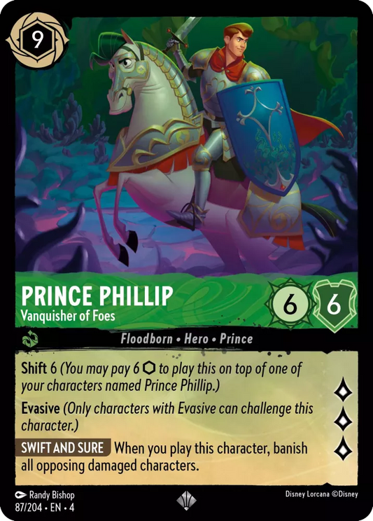 Set 4-087 | Prince Phillip - Vanquisher of Foes | Super Rare