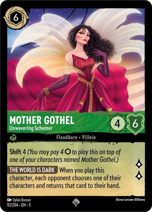 Set 5-092 | Mother Gothel - Unwavering Schemer | Super Rare