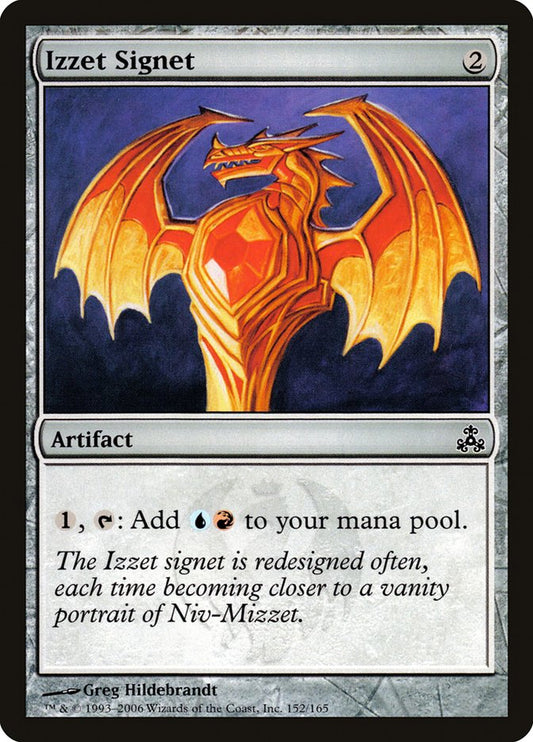 GPT-0152 | Izzet Signet | EN  | - | Foil