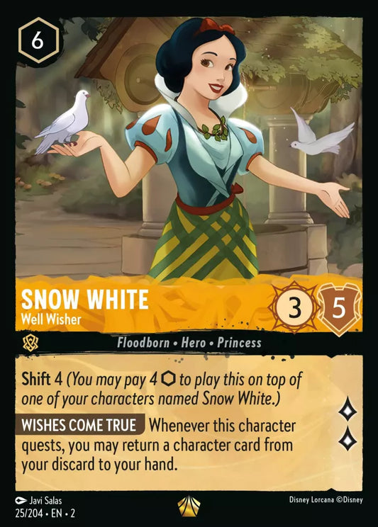 Set 2-025 | Snow White - Well Wisher | Legendary