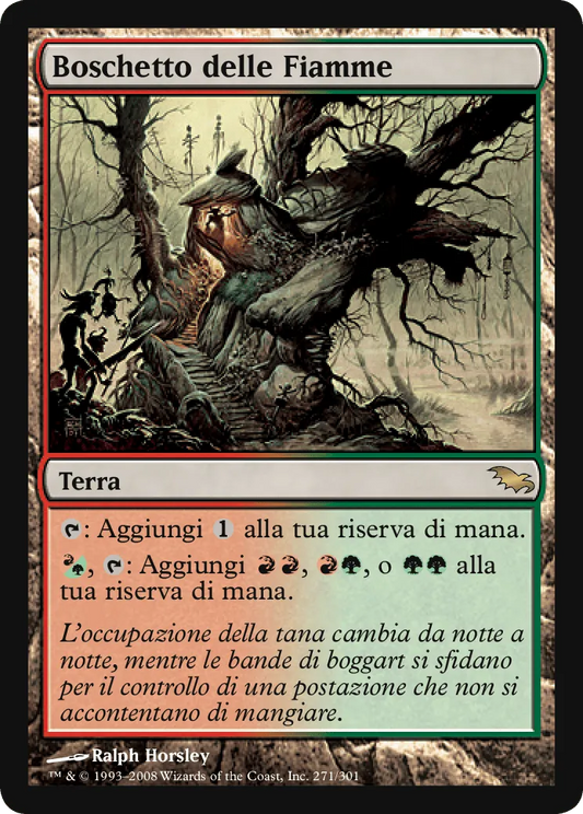 SHM-271  Boschetto delle Fiamme (Fire-Lit Thicket) | Rare (IT)