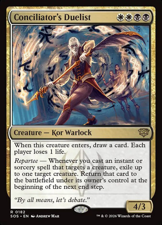 SOS-182 Conciliator's Duelist -EN- R (Foil)