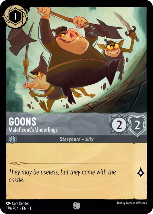 Set 1-179 | Goons - Maleficent's Underlings |  Common