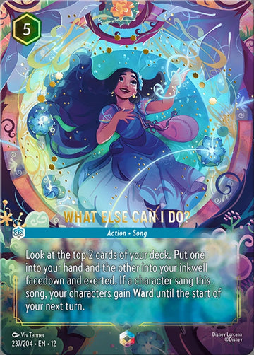 Set12-237 | What Else Can I Do? | Rare | Foil