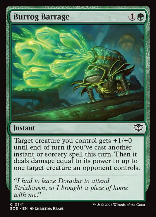 SOS-141 Burrog Barrage -EN- C (Foil)