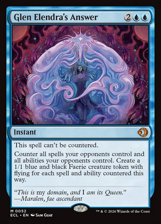 ECL-0052 | Glen Elendra's Answer | EN  | - | Foil
