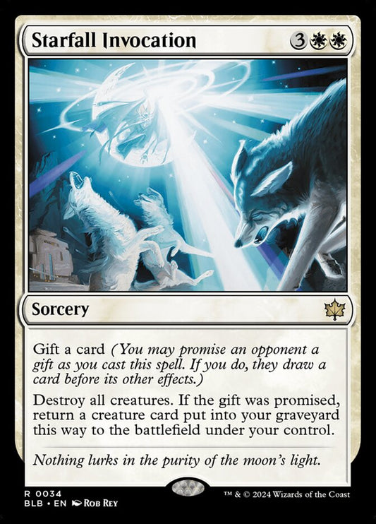 BLB-0034 | Starfall Invocation | EN  | - | Foil