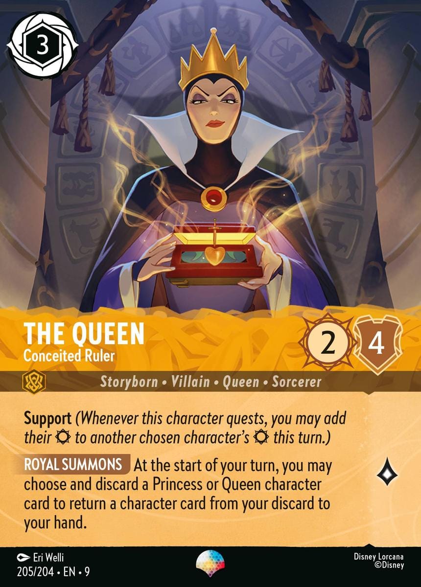 Set 9-205 | The Queen - Conceited Ruler | Epic