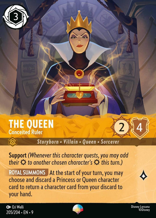 Set 9-205 | The Queen - Conceited Ruler | Epic