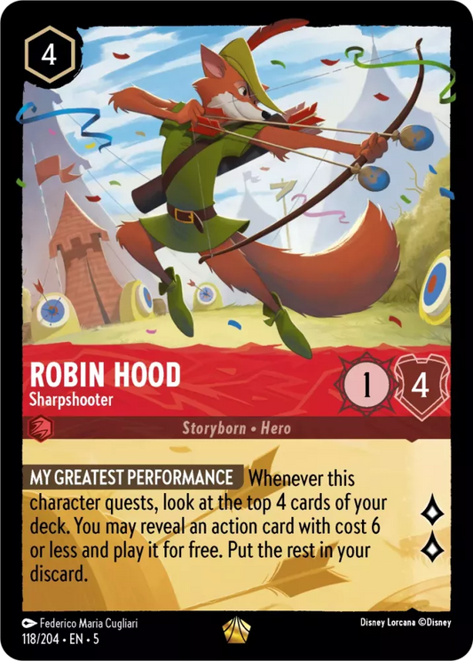 Set 5-118 | Robin Hood - Sharpshooter | Legendary