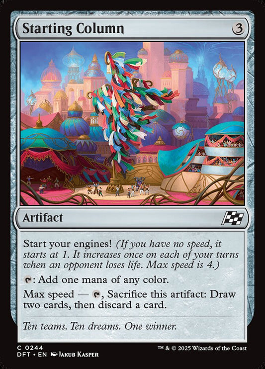 DFT-0244 | Starting Column | EN  | - | Foil