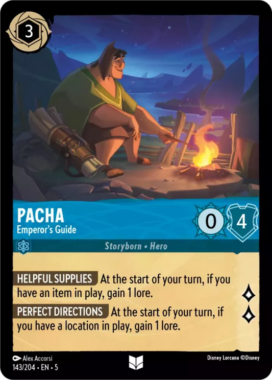 Set 5-143 | Pacha - Emperor's Guide | Uncommon