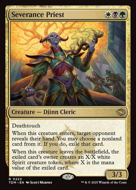 TDM-0222 | Severance Priest | EN  | - | Non-Foil