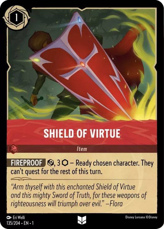Set 1-135 | Shield of Virtue |  Uncommon