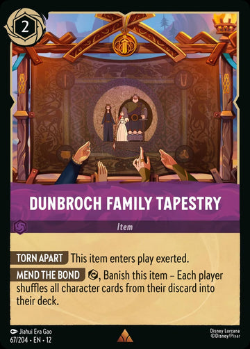 Set12-067 | Dunbroch Family Tapestry | Rare | Foil