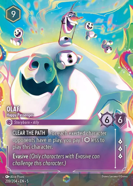 Set 5-209 | Olaf - Happy Passenger | Enchanted