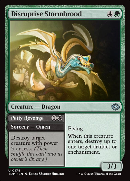 TDM-0178 | Disruptive Stormbrood // Petty Revenge | EN  | - | Foil