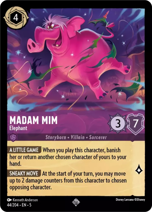 Set 5-044 | Madam Mim - Elephant | Super Rare