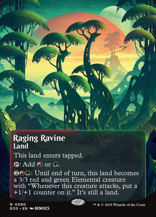 EOS-0080 | Raging Ravine | EN  | - | Foil