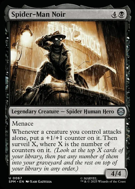 SPM-0067 | Spider-Man Noir | EN  | U | Non-Foil