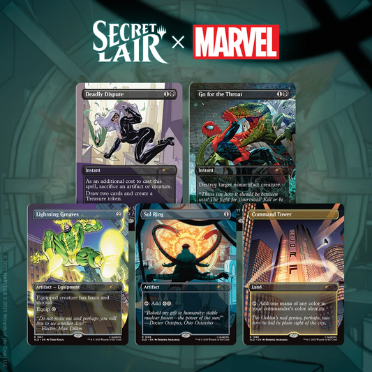 [Magic The Gathering 魔法風雲會] Secret Lair x Marvel's Spider-Man: Villainous Plots |