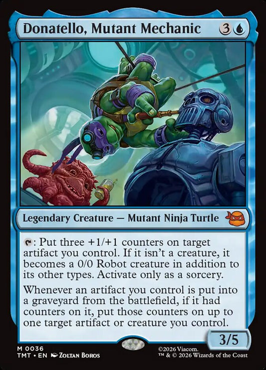TMT-036 Donatello, Mutant Mechanic | Mythic (EN)