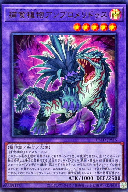 BLZD-JPS15 | 捕食植物鳳梨食蟲穀精遊走鯨 | UR