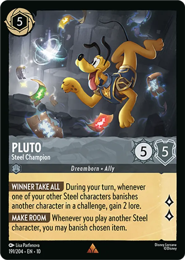 Set 10-191 | Pluto - Steel Champion | Rare