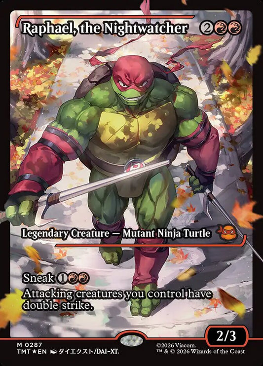 TMT-287 Raphael, the Nightwatcher | Rare (EN)
