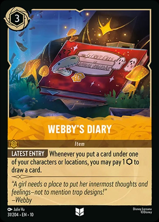 Set 10-031 | Webby's Diary | Uncommon