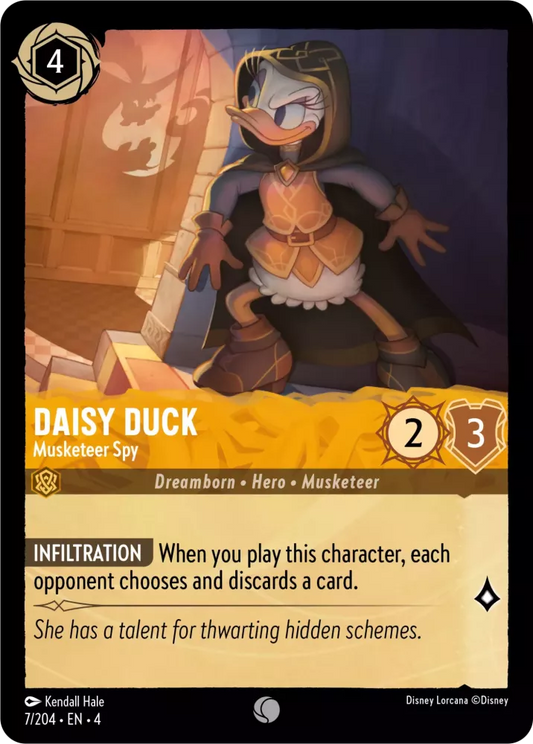 Set 4-007 | Daisy Duck - Musketeer Spy | Common