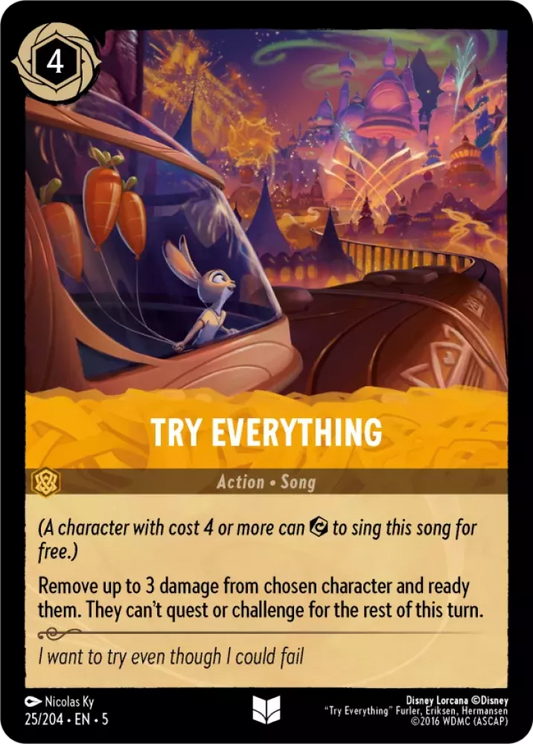 Set 5-025 | Try Everything | Uncommon