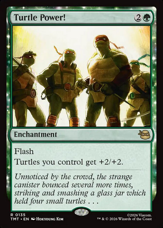 EN | Turtle Power!| Foil| TMT-135