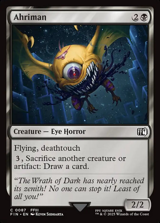 FIN-0087 | Ahriman | EN  | - | Foil