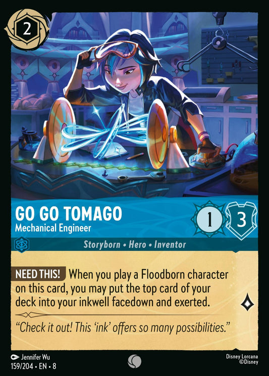 Set 8-159 | Go Go Tomago - Mechanical Engineer | Common