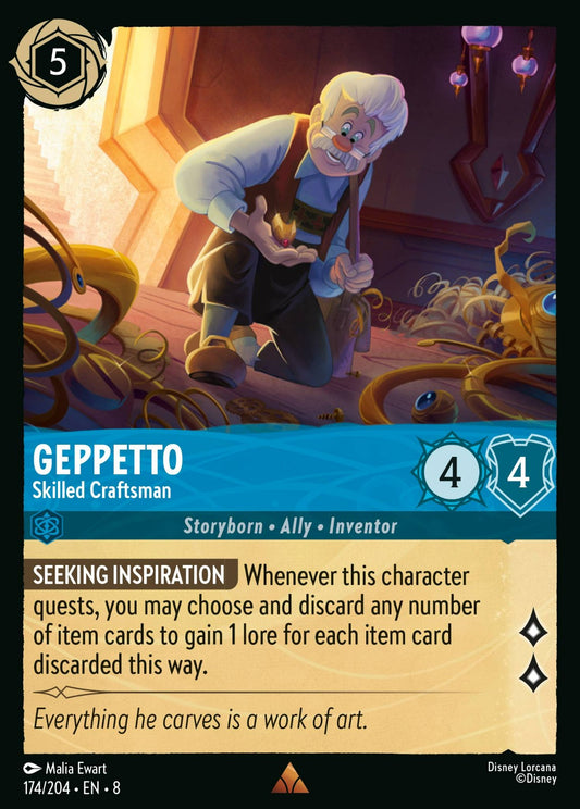 Set 8-174 | Geppetto - Skilled Craftsman | Rare