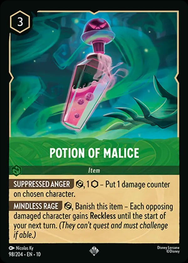Set 10-098 | Potion of Malice | Super Rare