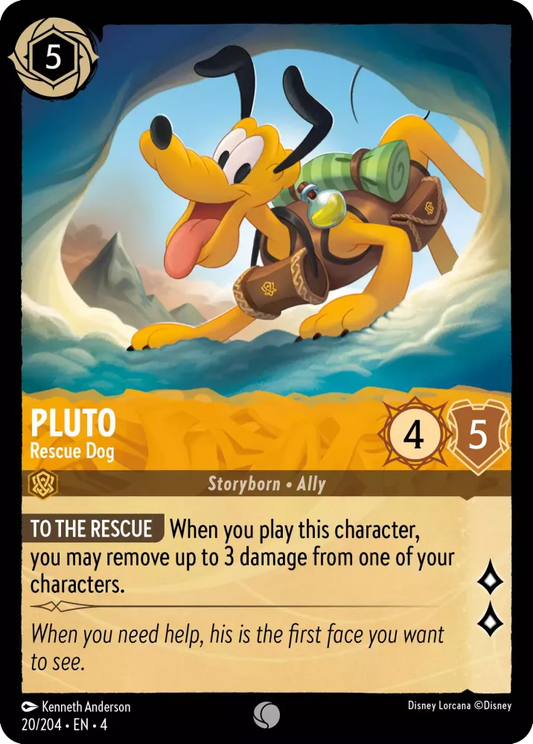 Set 4-020 | Pluto - Rescue Dog | Common